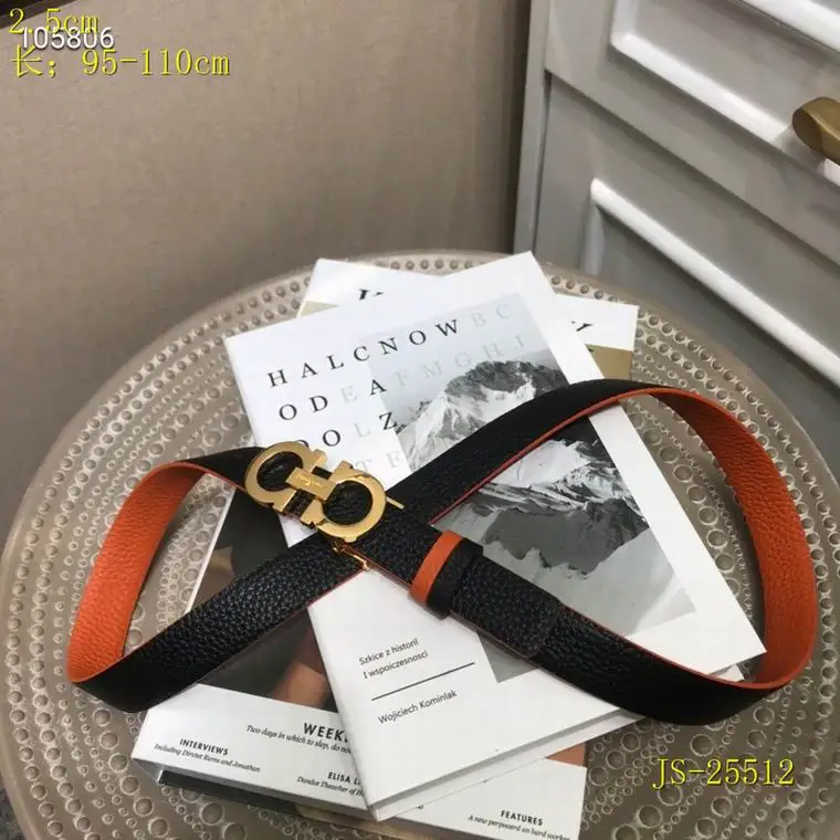 Ferragamo Belt 25mm 95-110cm 8L02